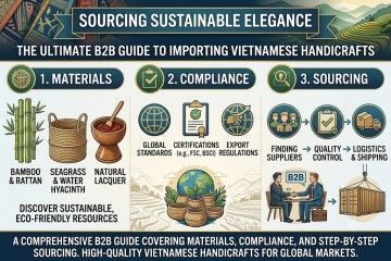Sourcing Sustainable Elegance: The Ultimate B2B Guide to Importing Vietnamese Handicrafts