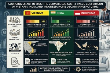 Sourcing Smart in 2026: The Ultimate B2B Cost & Value Comparison of Vietnam, India, and Indonesia Home Decor Manufacturing