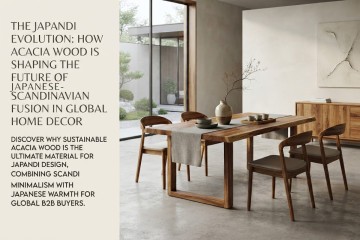 The Japandi Evolution: How Acacia Wood is Shaping the Future of Japanese-Scandinavian Fusion in Global Home Decor