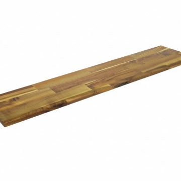 Premium Acacia Wood Floating Shelf - Natural Modern Wall Storage