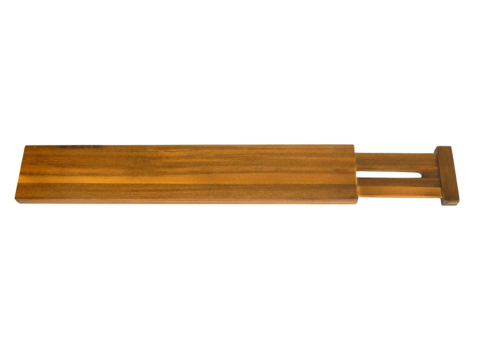 Premium Acacia Wood Expandable Drawer Divider - Sustainable Storage Solution