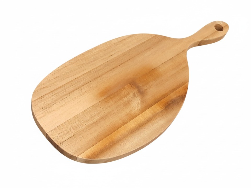 Acacia Wood Serving & Cutting Board - Organic Shape Kitchenware
