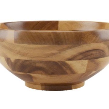 Acacia Wood Salad Bowl - Durable & Stylish Kitchenware