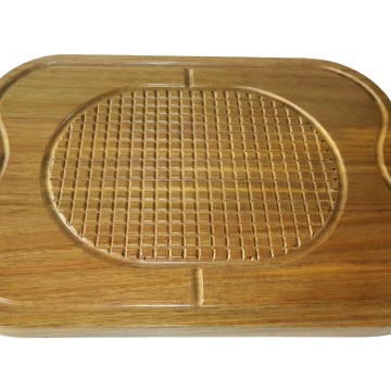 First-rate Acacia Wood Chopping Board with Juice Groove - Durable Kitchenware
