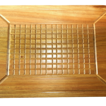 Superior Acacia Wood Chopping Board with Juice Grooves - Durable Kitchenware