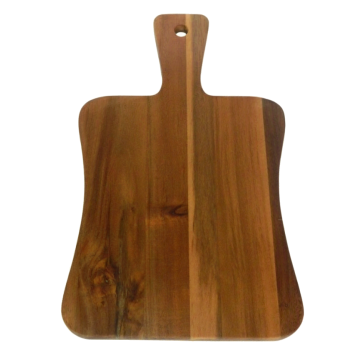 The Curvy Classic Acacia Wood Serving Board with Handle