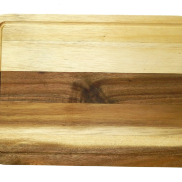 Premium Acacia Wood Cutting Board with Juice Groove - Durable Kitchen Essentials