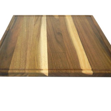 Premium Acacia Wood Cutting Board with Juice Groove - Kitchen Essential