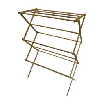 Premium Acacia Wood Foldable Drying Rack - Sustainable Laundry Solution
