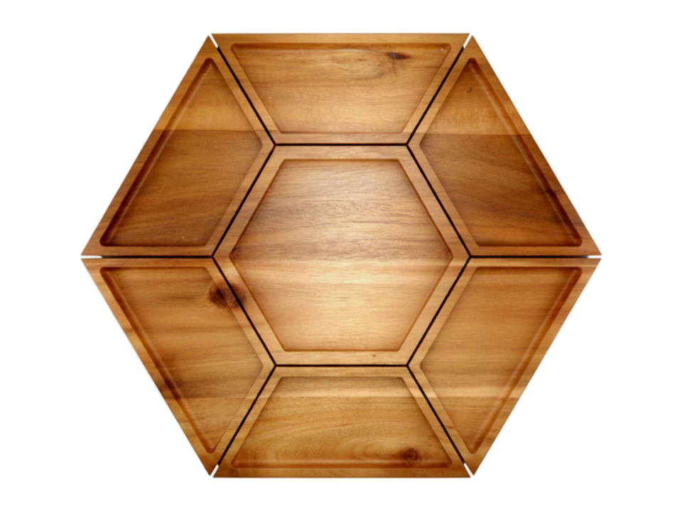 Acacia wooden appetizer board