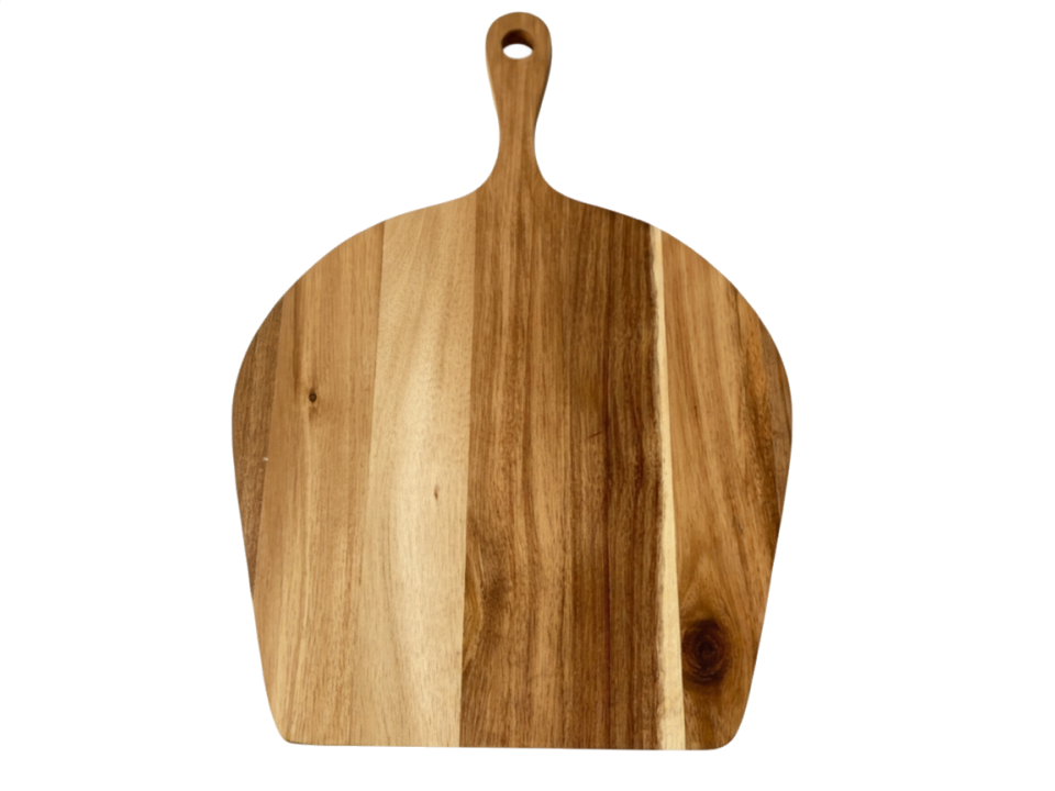 Mastercrafted Acacia Wood Paddle Serving & Cutting Board - Versatile Kitchenware