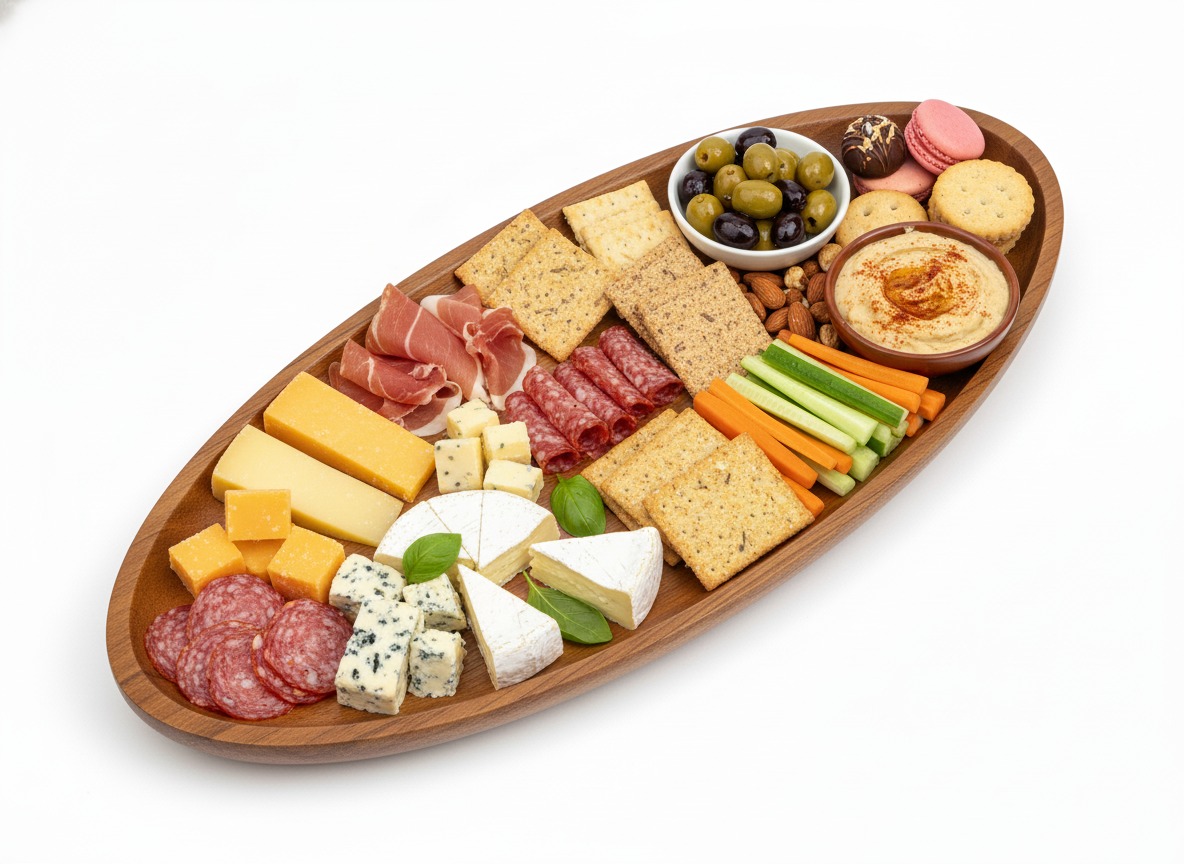 Acacia Wood Platter | Oval Serving Tray for US & EU Kitchens