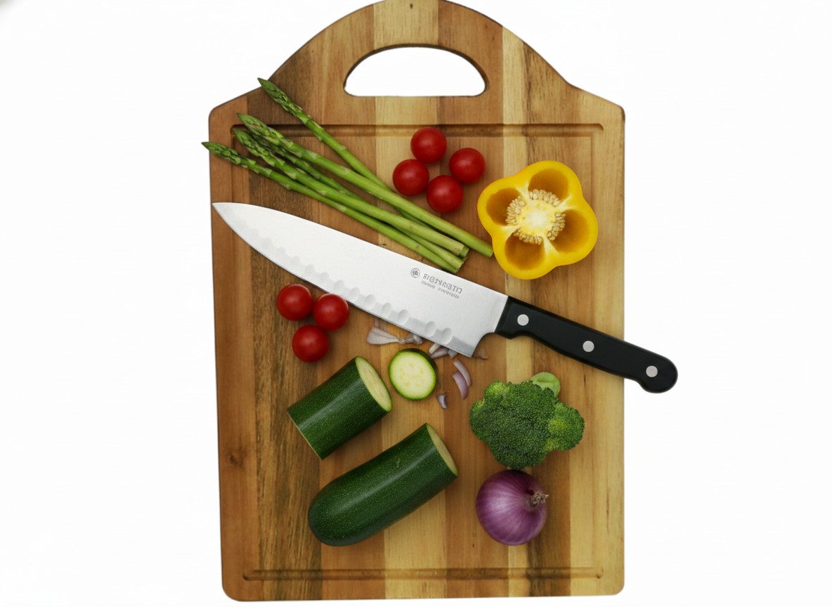 Acacia Wood Cutting Board - Durable Kitchenware | US & EU