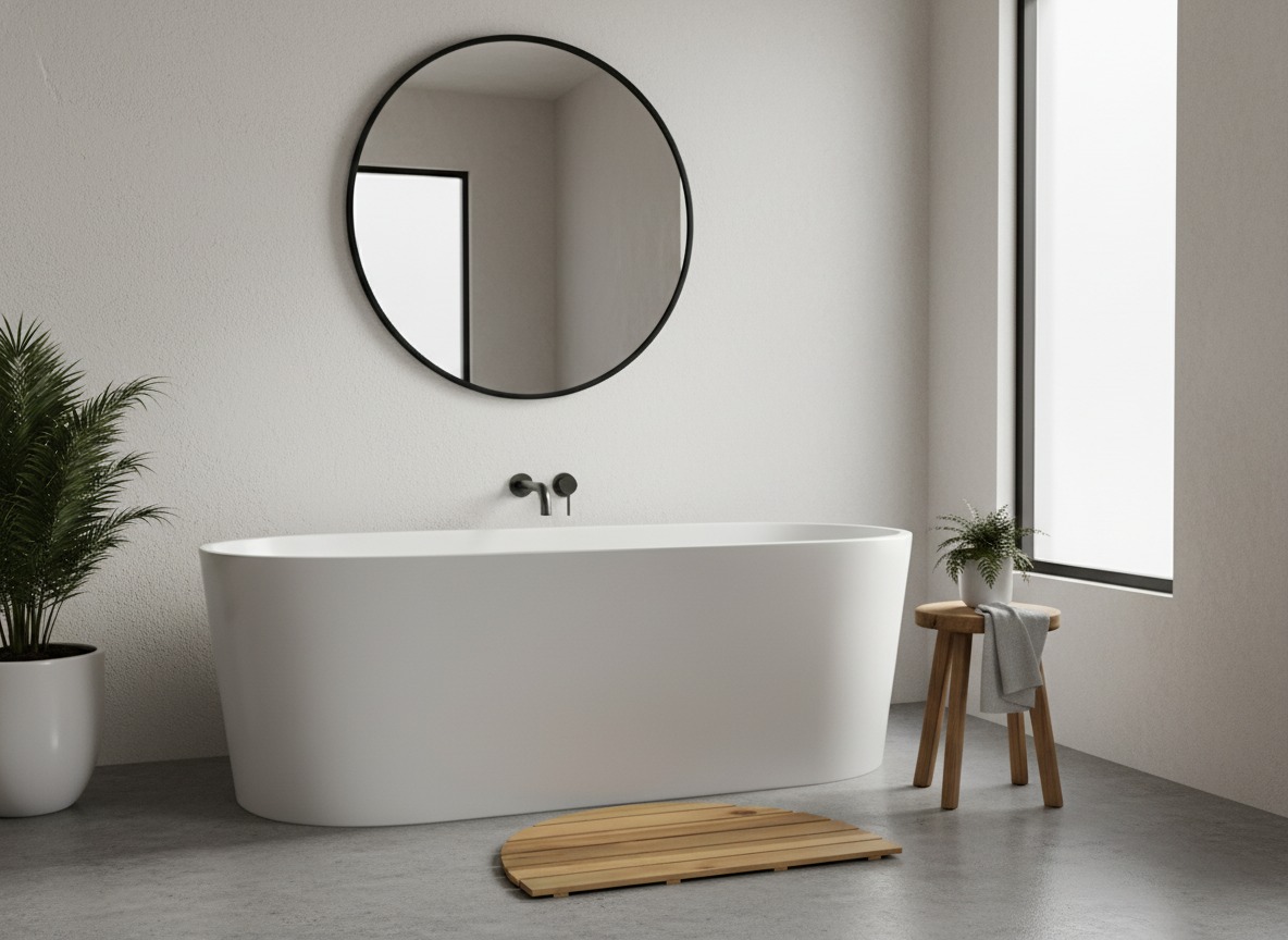 Acacia Wood Bath Mat | Premium Spa Mats | US & EU Markets