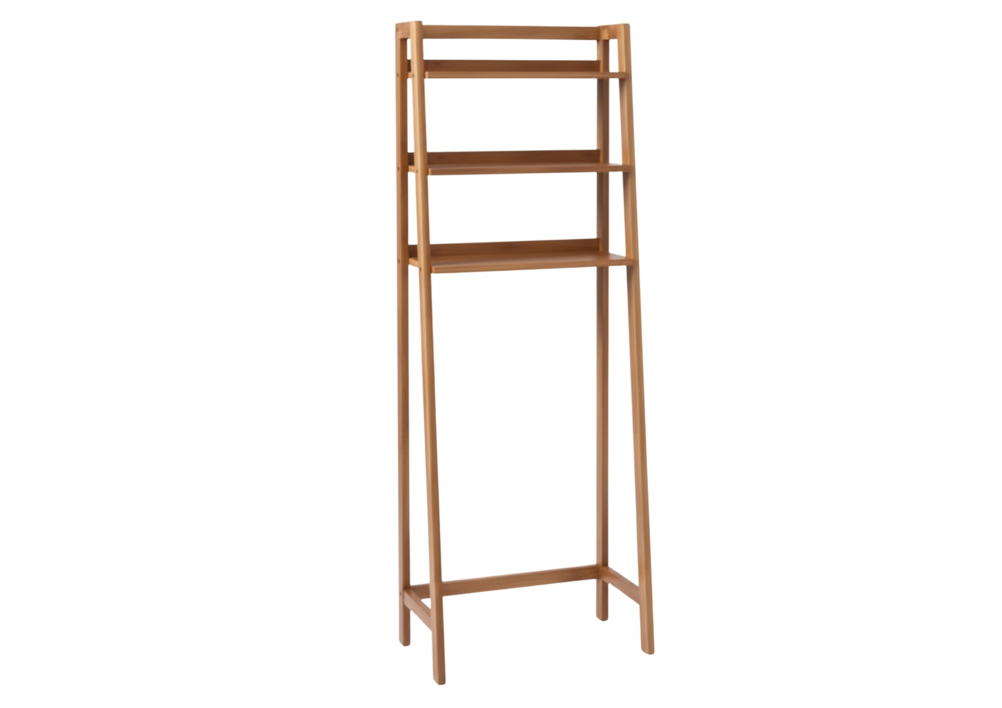 Bamboo Over-Toilet Shelf | Bathroom Storage | US & EU
