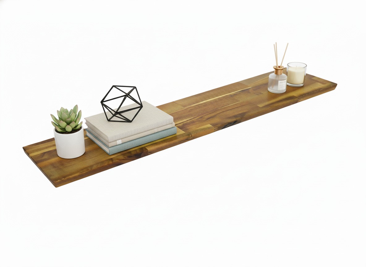 Acacia Wood Wall Shelves | Durable 