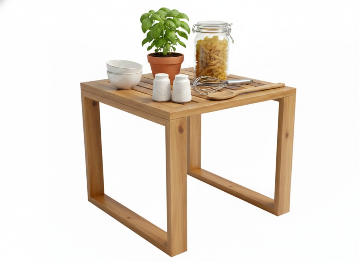 Acacia Wood Kitchen Shelf Helper | Vietnam Wholesale Supplier