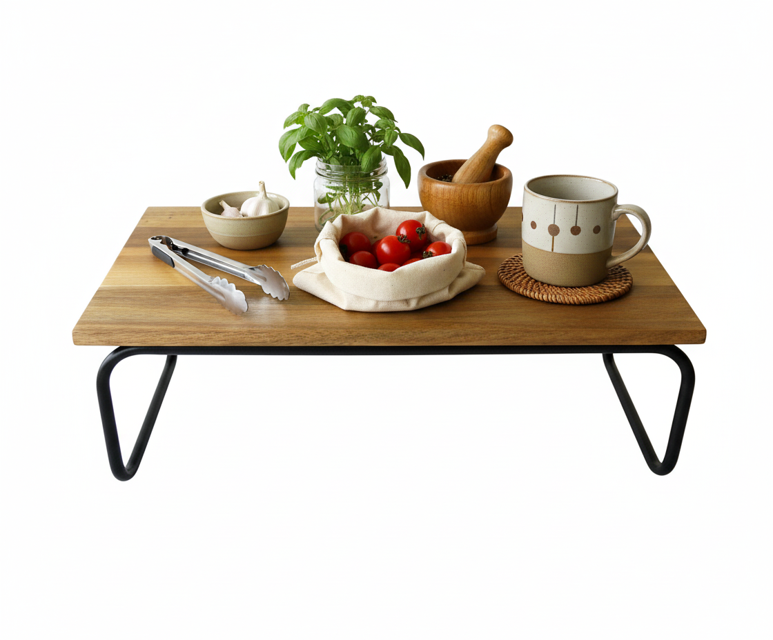 Acacia Wood Kitchen Helper - Modern Riser | Wholesale US/EU