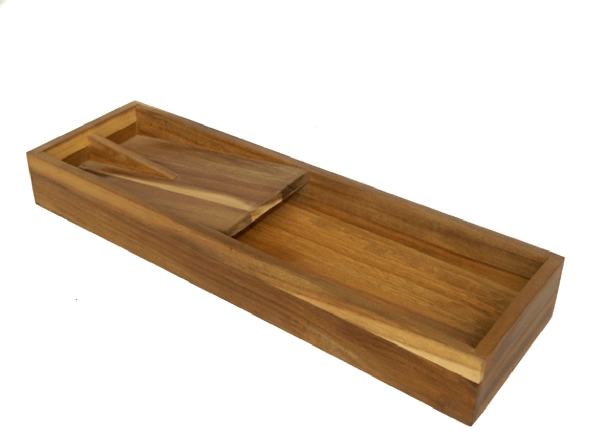 Acacia Wood Organizer
