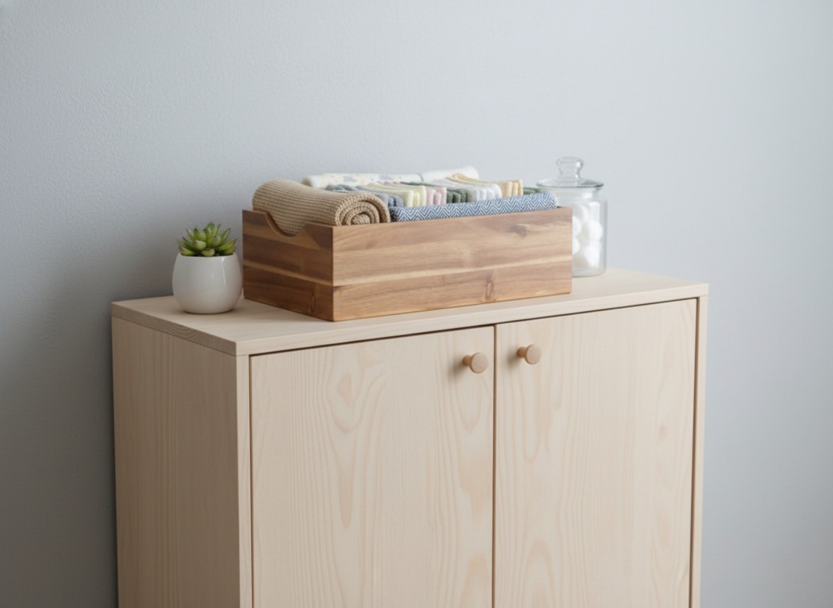 Acacia Wood Storage Bin | Wholesale Organizers - Vietnam Factory
