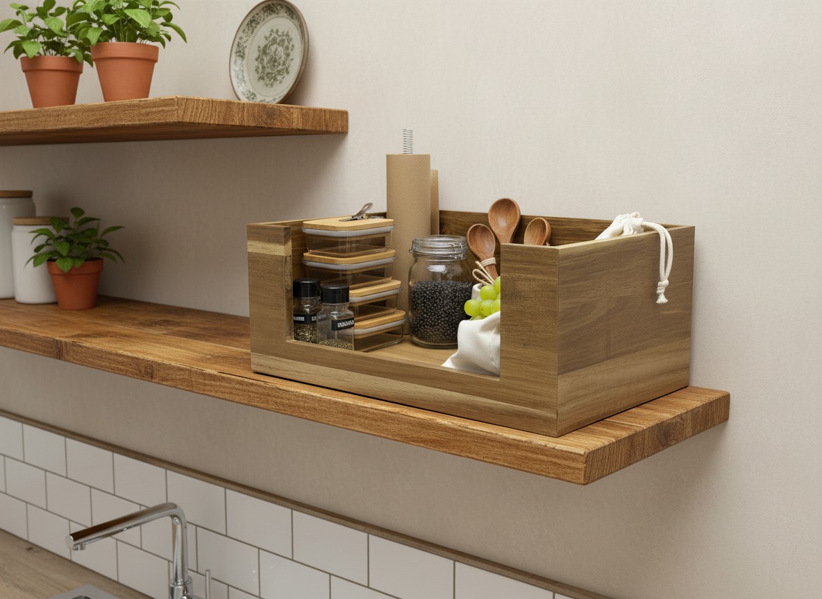 Acacia Wood Storage Bins | Wholesale Vietnam & EU Market