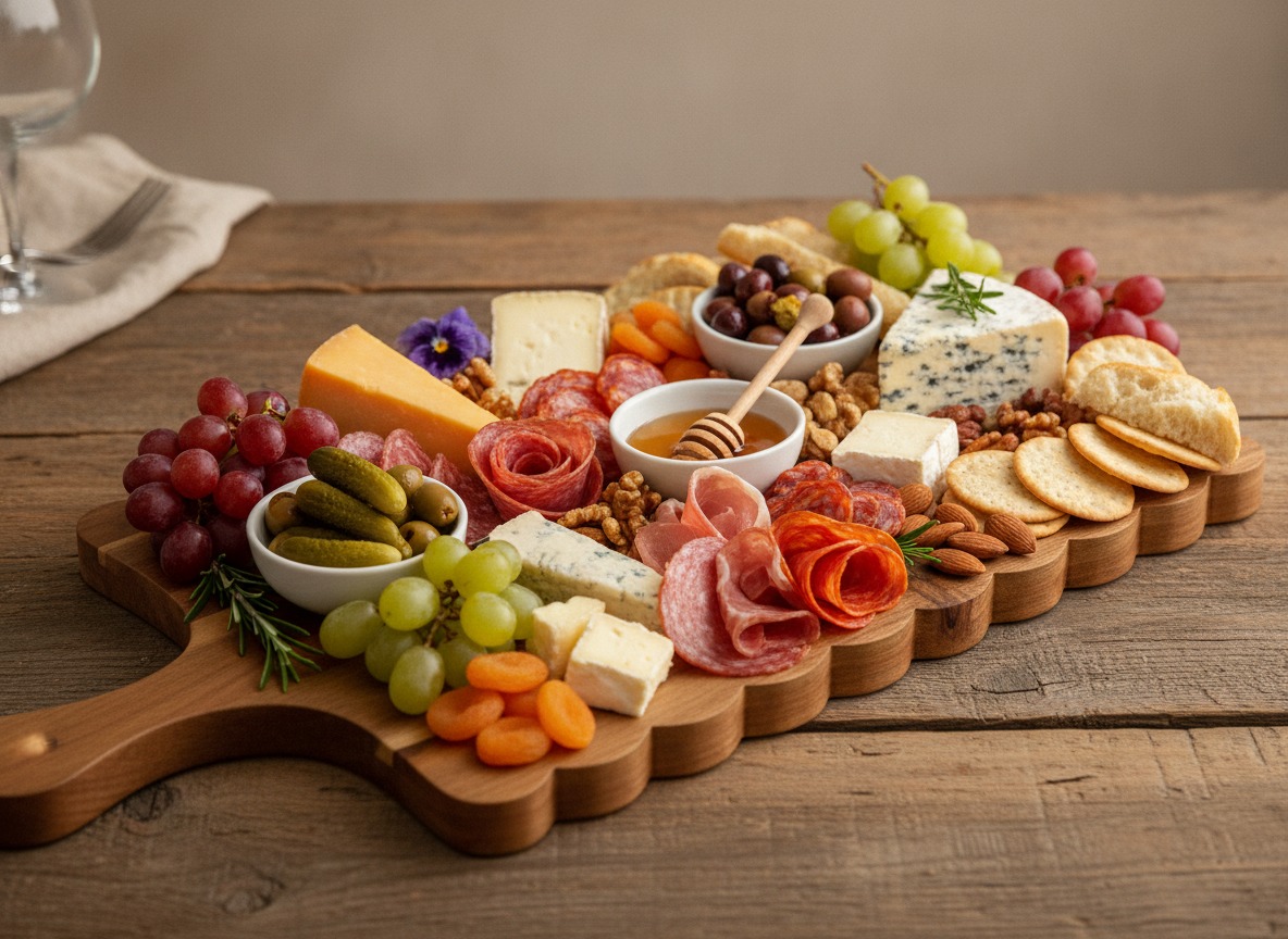 Ultimate Acacia Scalloped Serving Board