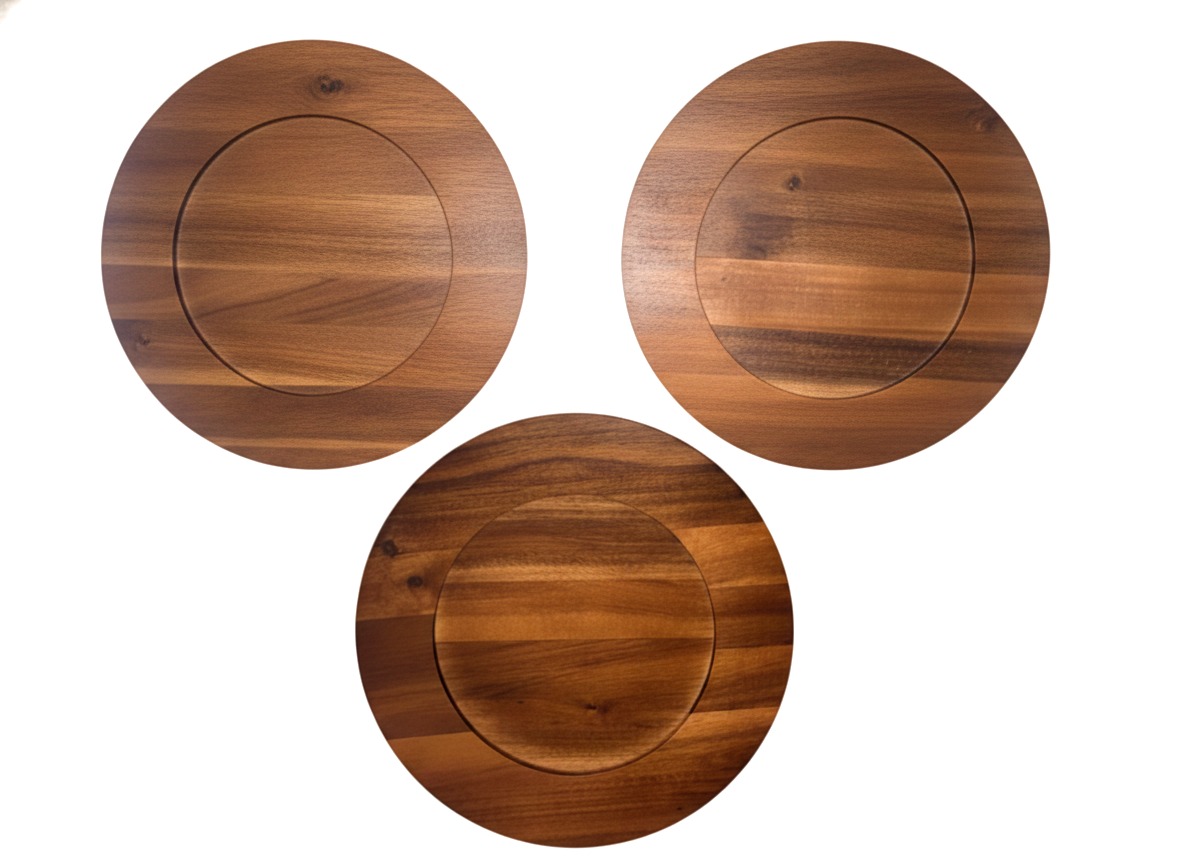 Exquisite Round Acacia Wood Wall Decor Set | Vietnam Factory