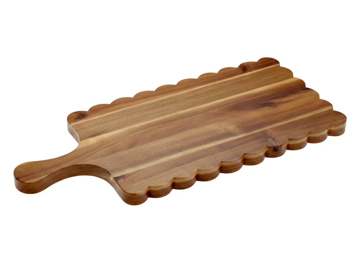 Ultimate Acacia Scalloped Serving Board