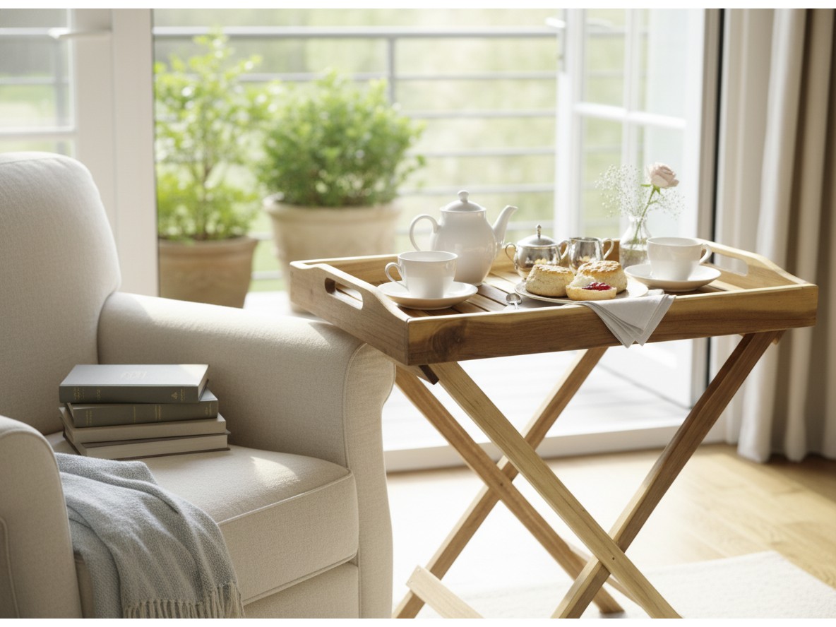 Exquisite Acacia Wood Serving Tray - US & EU Home Decor