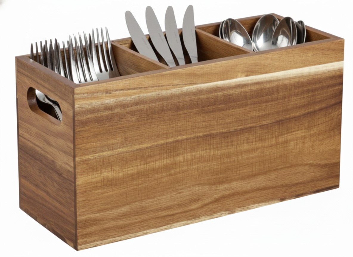 Acacia Wood Organizer - Premium Storage Solutions US & EU