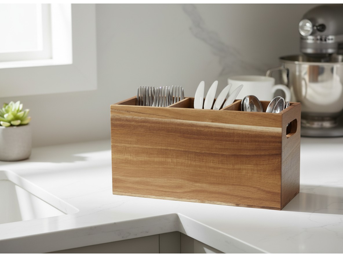 Acacia Wood Organizer - Premium Storage Solutions US & EU