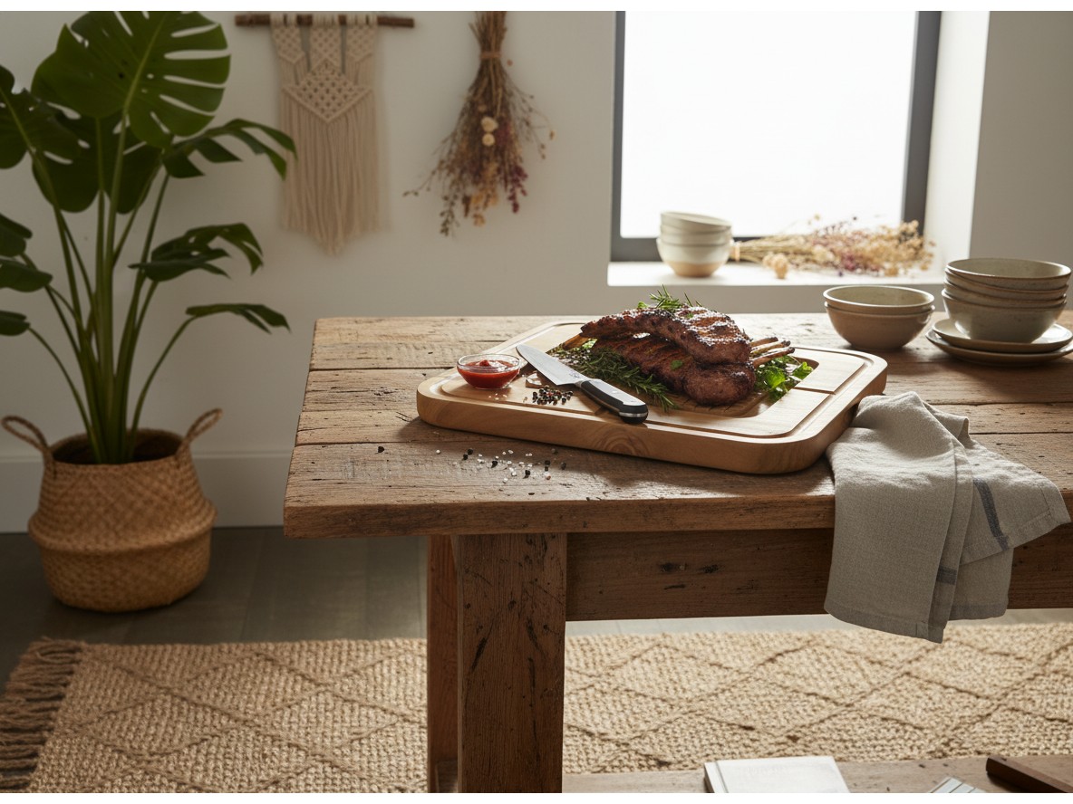 Acacia Carving Board | Juice Groove | Kitchen Essential US/EU