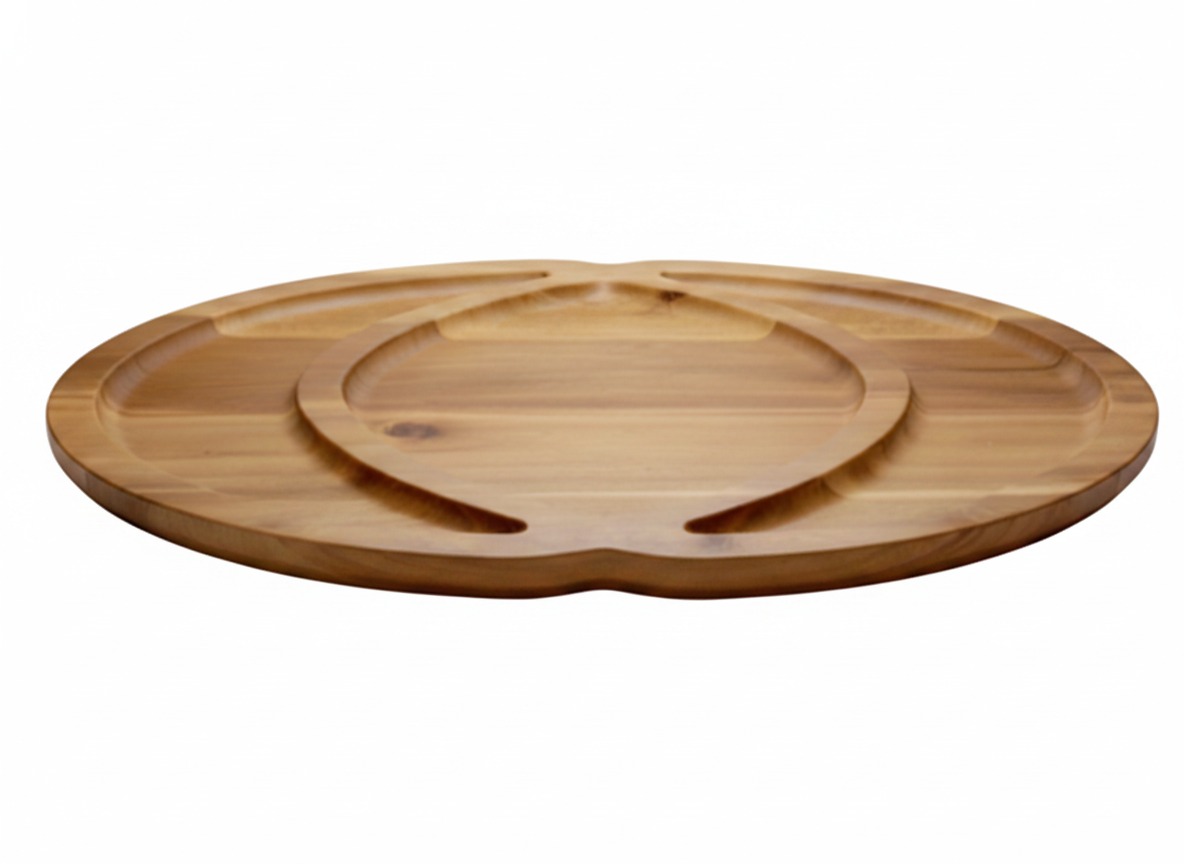 Superior Acacia Platter | Handcrafted Kitchenware | US & EU