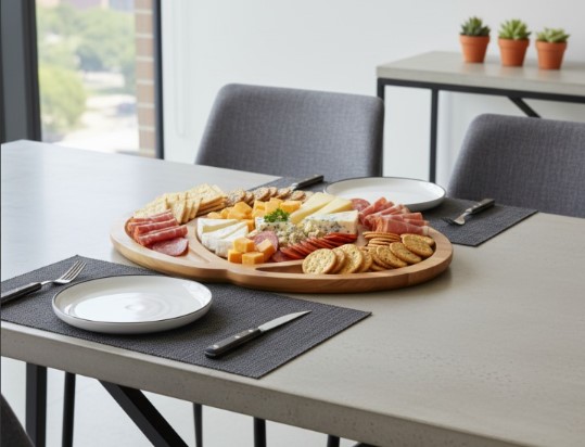 Superior Acacia Platter | Handcrafted Kitchenware | US & EU