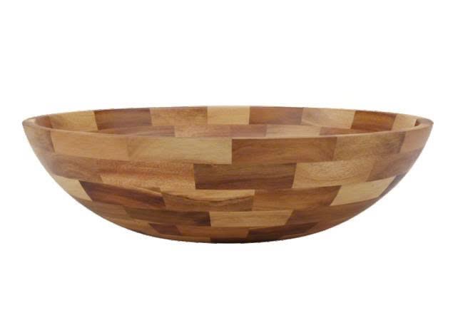 Acacia Wood Salad Bowls Wholesale - US & EU Market Supplier