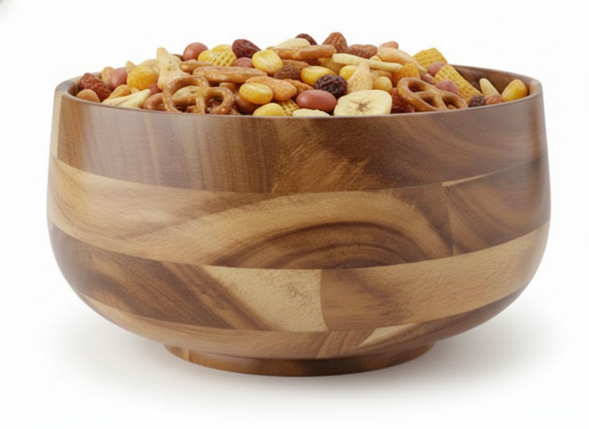 Acacia Wood Serving Bowls - Premium Tableware for US & EU