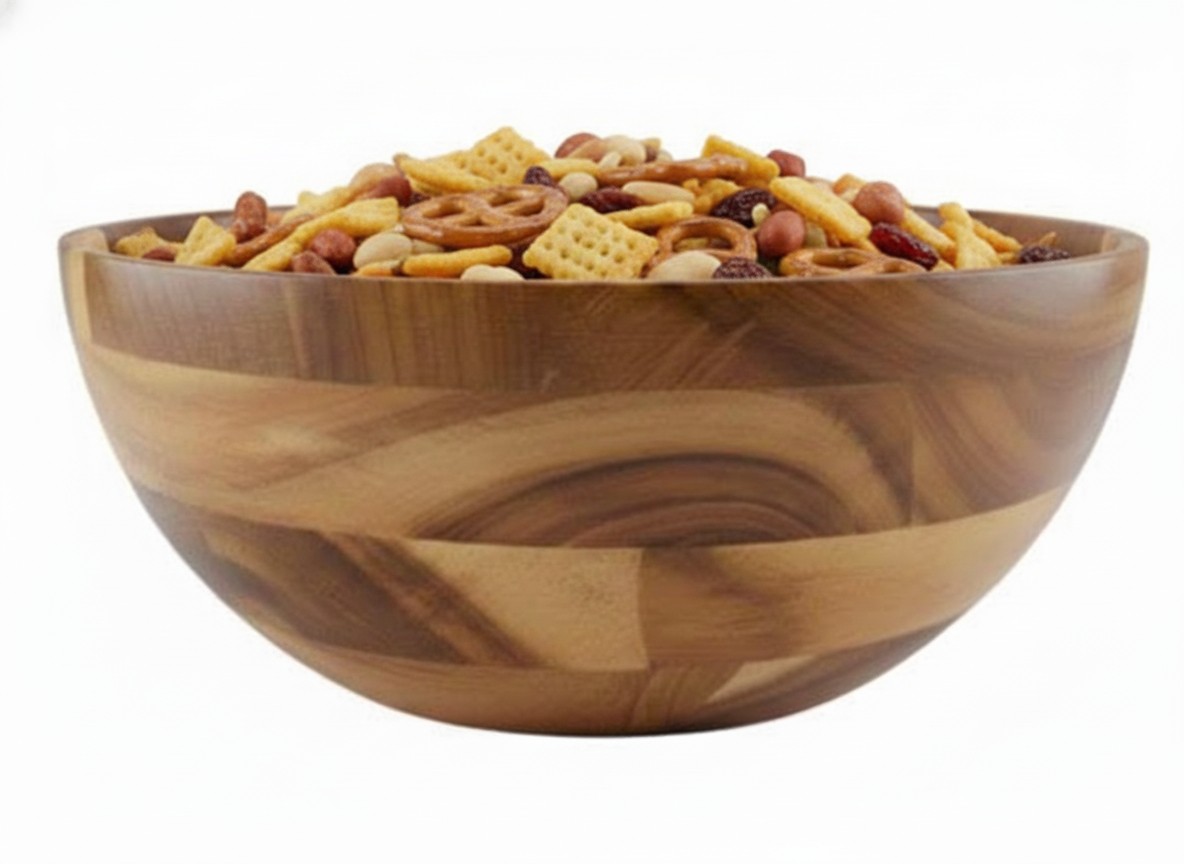 Acacia Wood Serving Bowls - Sustainable Kitchenware | USA & EU