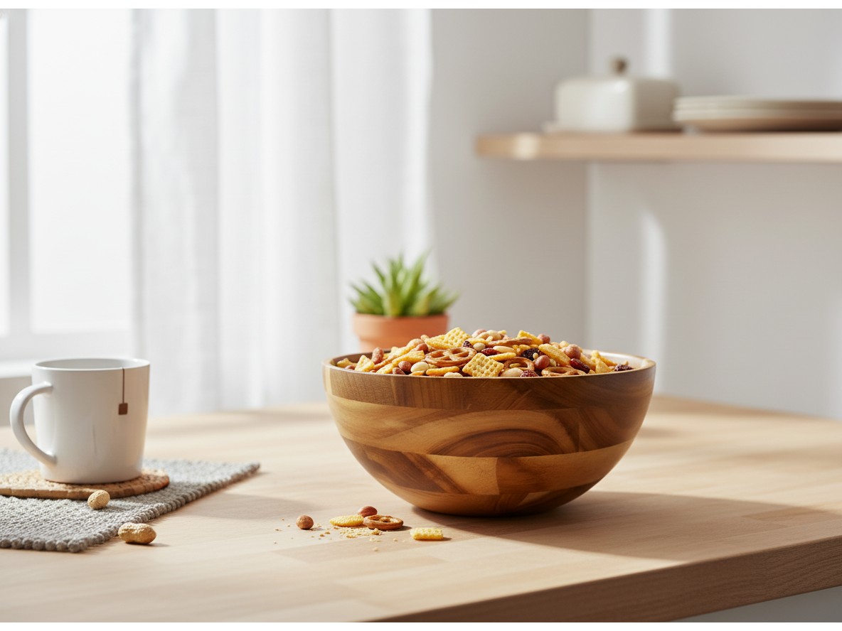 Acacia Wood Serving Bowls - Sustainable Kitchenware | USA & EU
