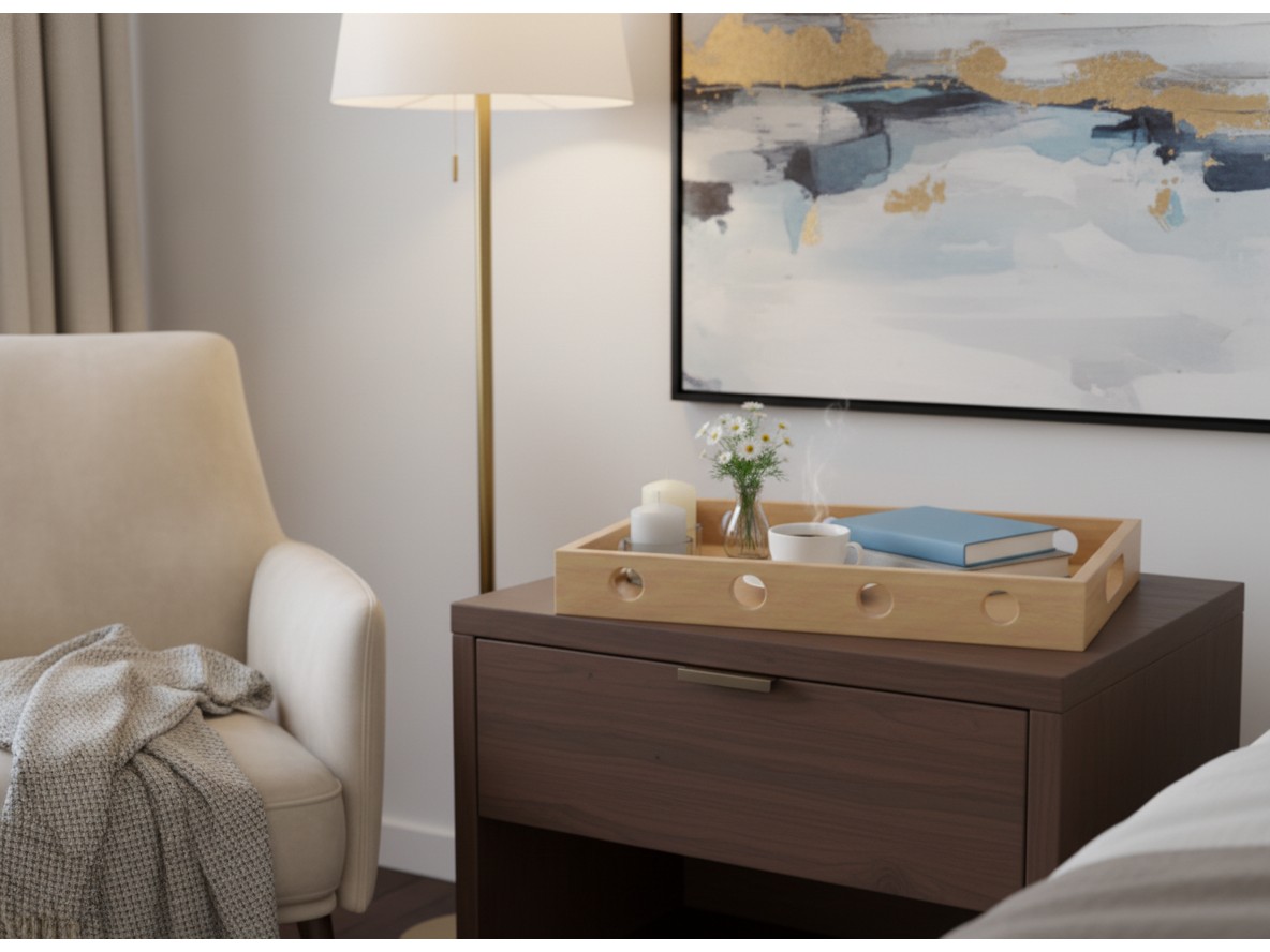 Superior Acacia Wood Serving Tray | Wholesale US & EU Markets