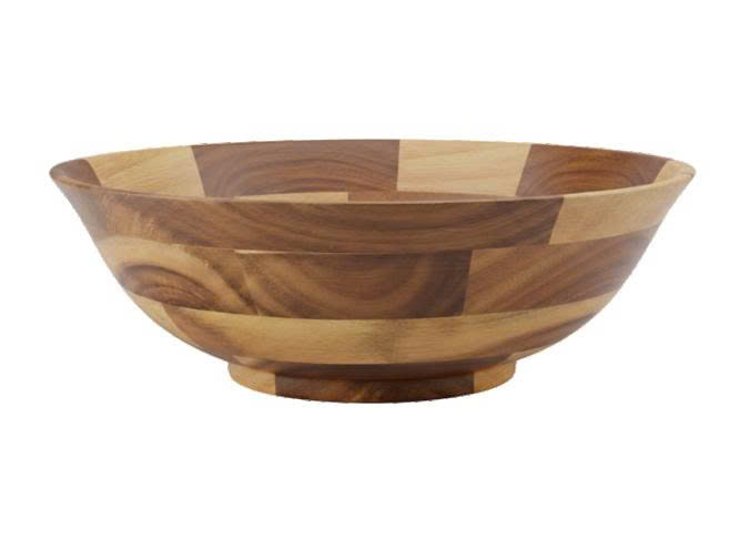 Acacia Wood Salad Bowl | Sustainable Kitchenware USA & EU