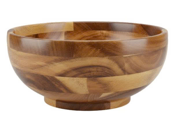 Acacia Wood Serving Bowls - Premium Tableware USA & EU