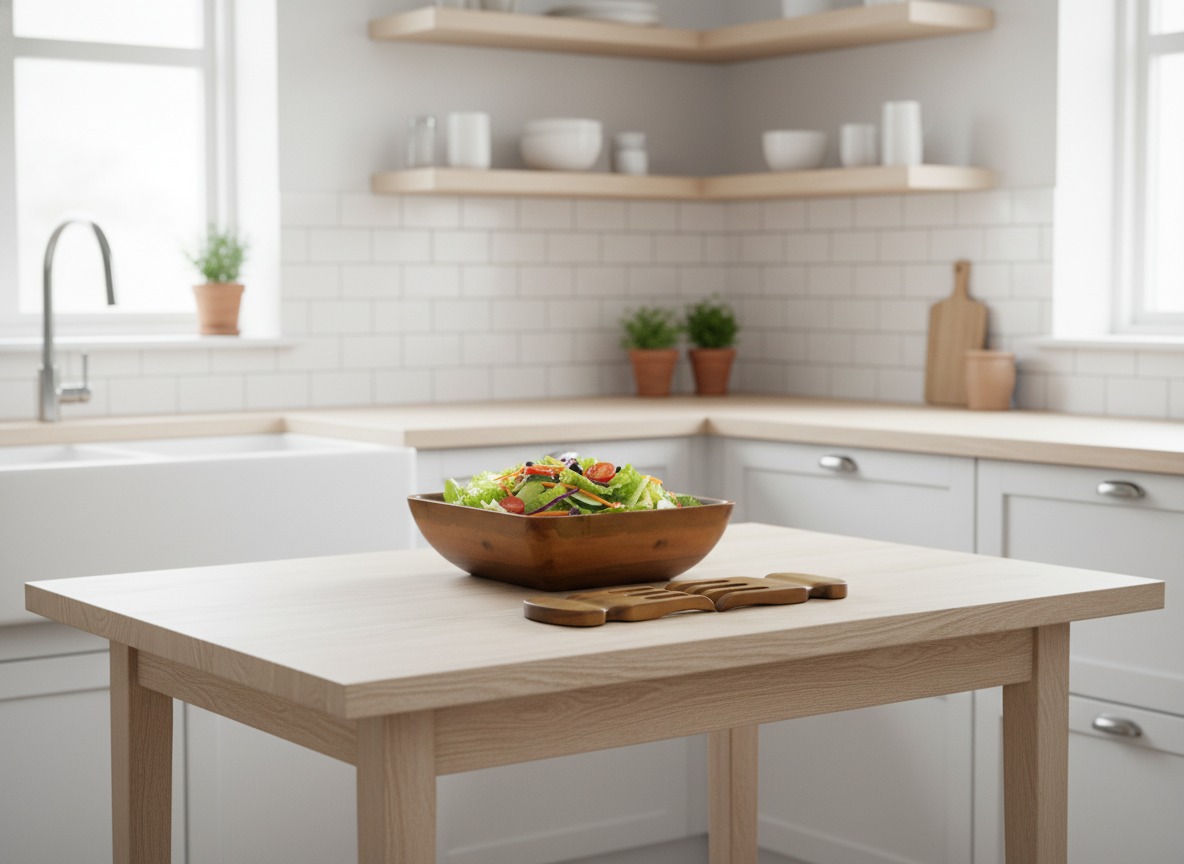 Superior Acacia Wood Salad Set | Durable Kitchenware US/EU
